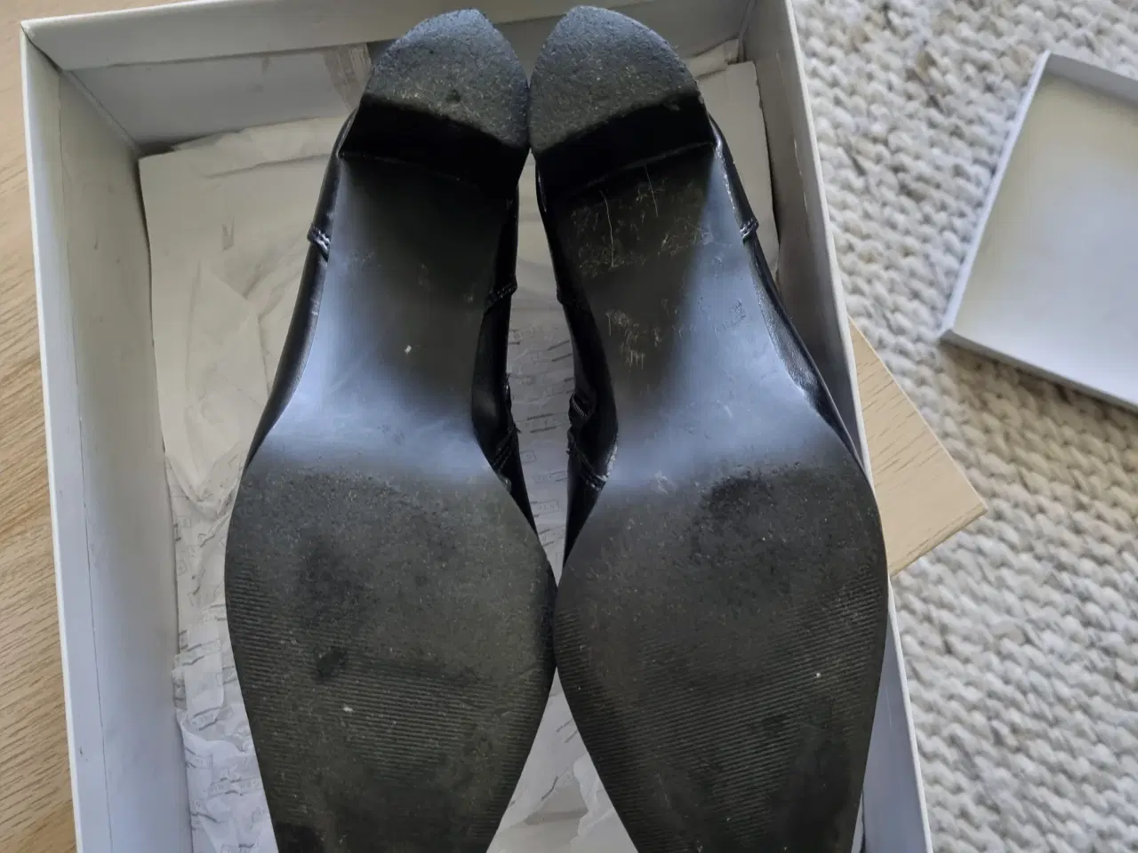 Billede 5 - Vintage sorte støvletter læder fra Afis Shoe Fashi