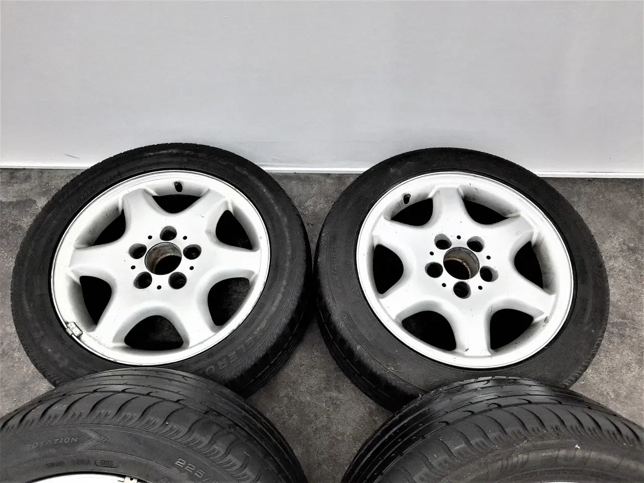 Billede 4 - 5x112 16" ET36, Mercedes C202 fælge