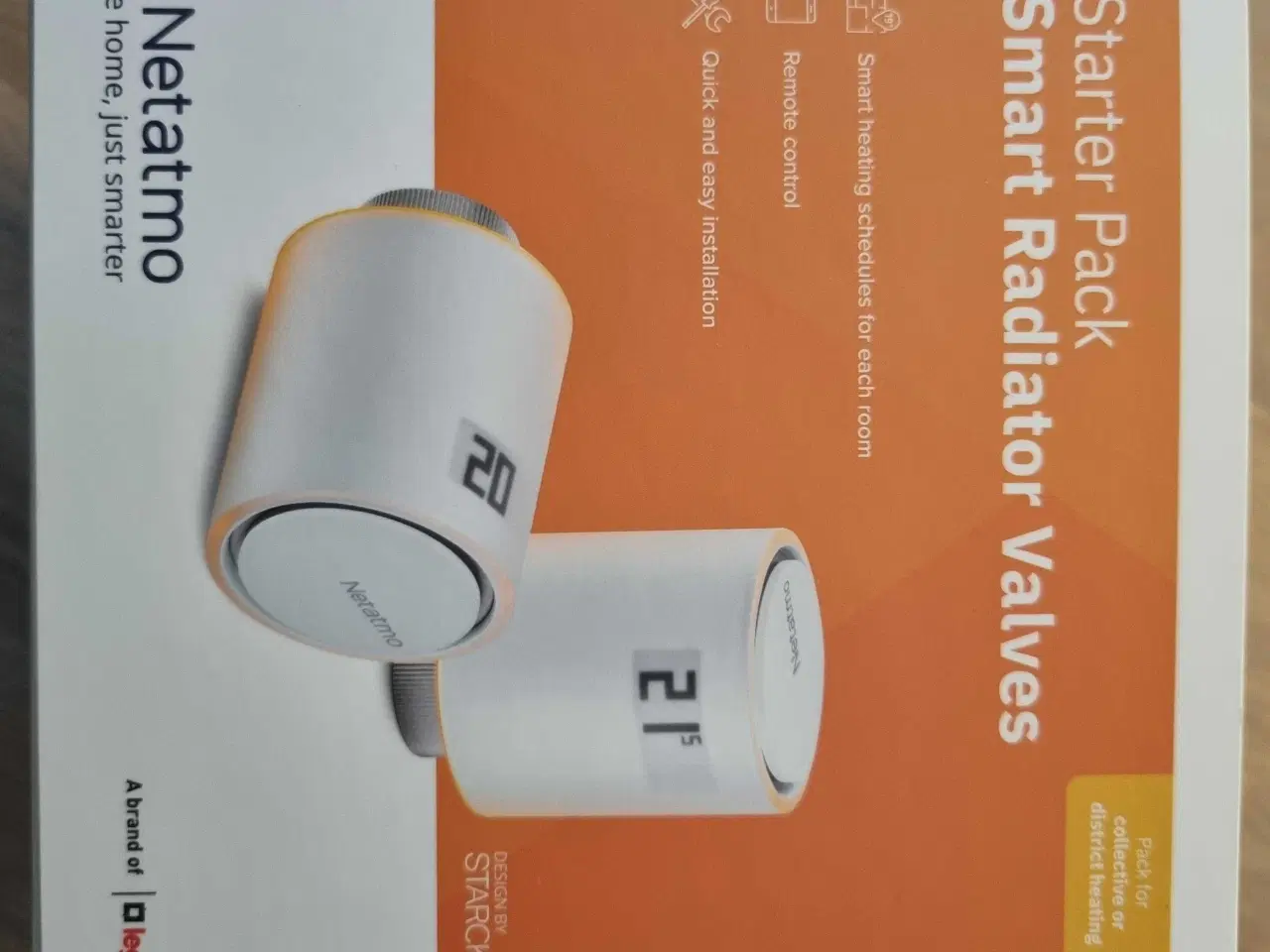 Billede 2 - Netatmo Smart Radiator Valves Starter Pack