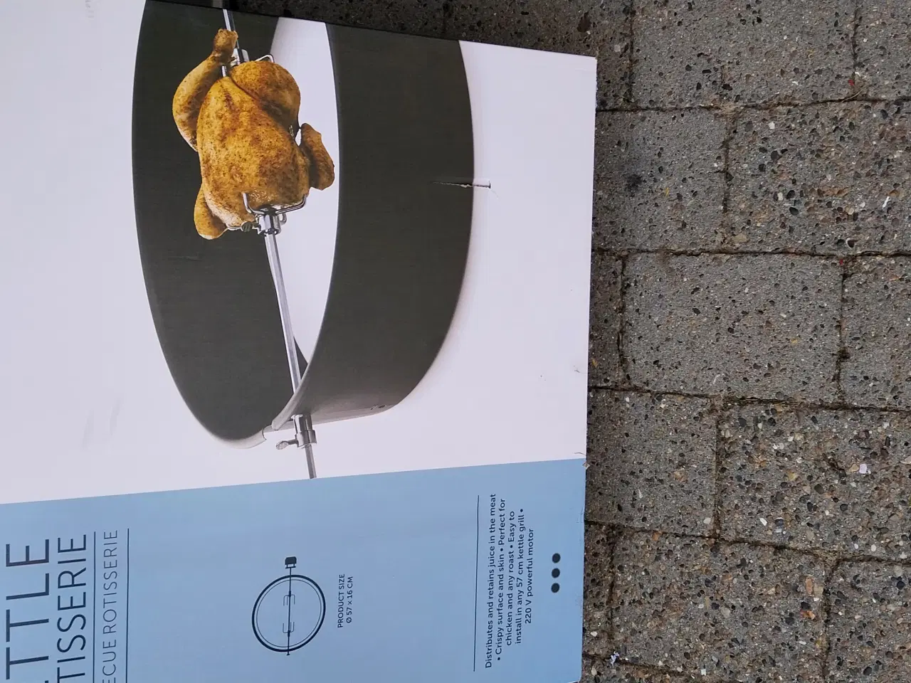 Billede 2 - Weber kuglegrill med rotesseri. 