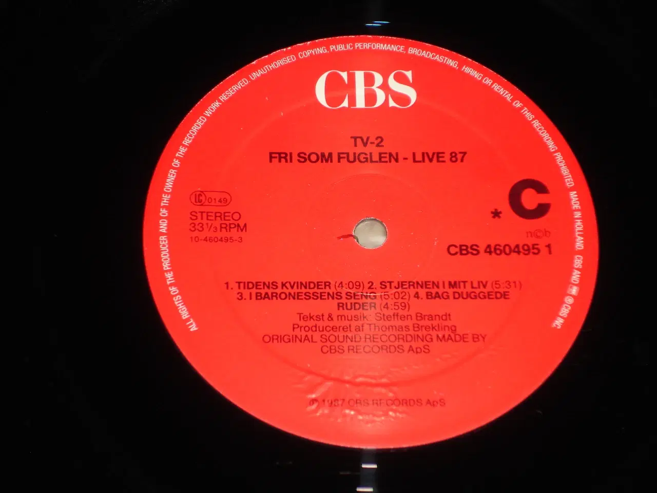 Billede 6 - (Sender gerne) tv•2 – Fri Som Fuglen - Live 87