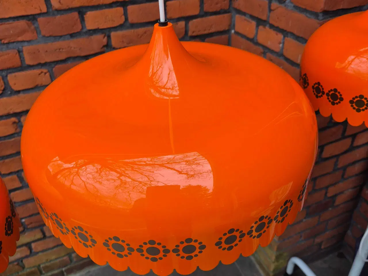 Billede 11 - Smukke orange Markise-lamper