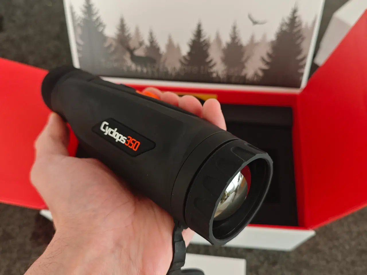 Billede 2 - Thermtec 350 spotter med 50mm linsen