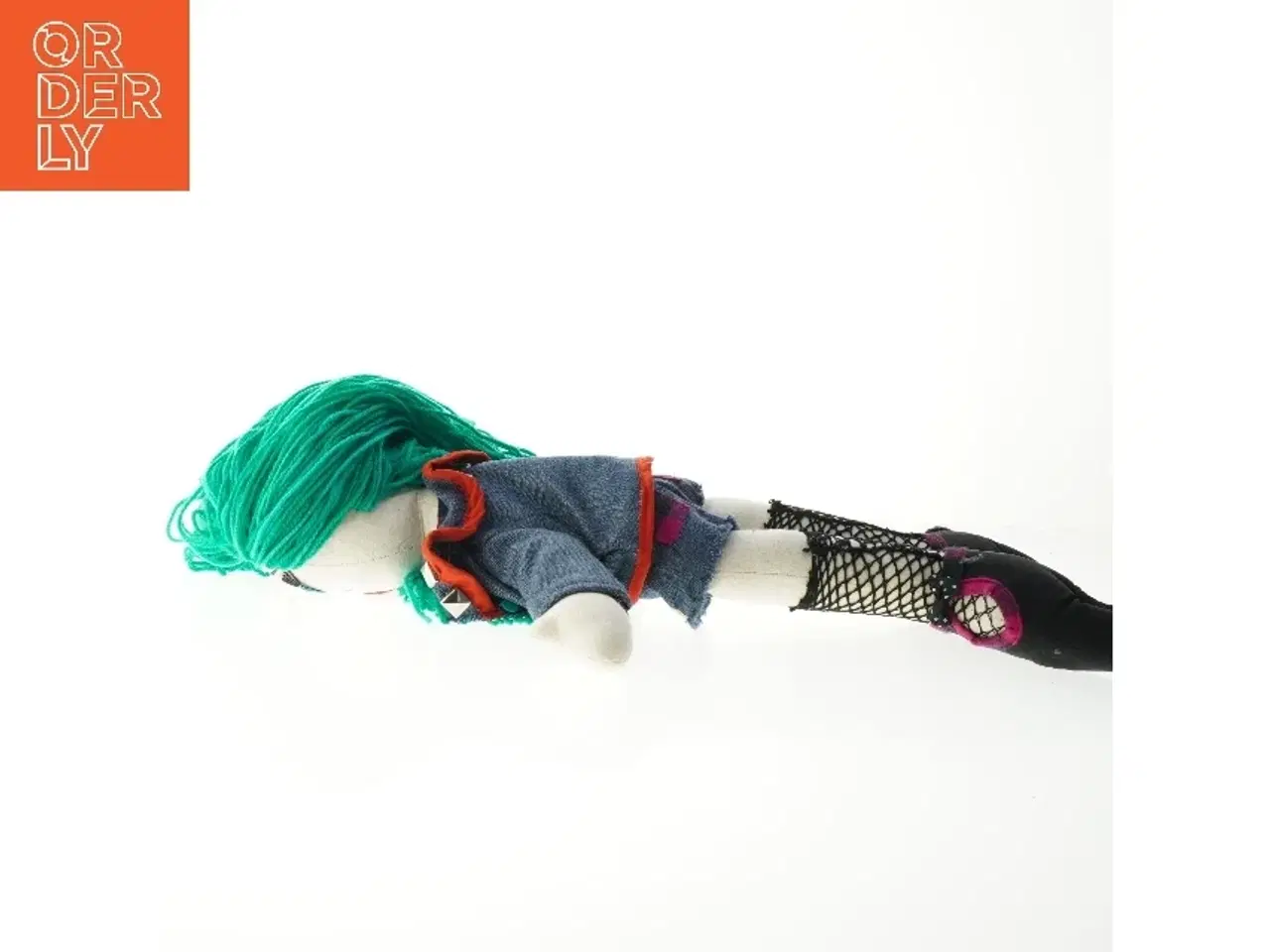 Billede 4 - Rupauls drag race - Adore Delano Dukke med langt grønt hår (str. 50)