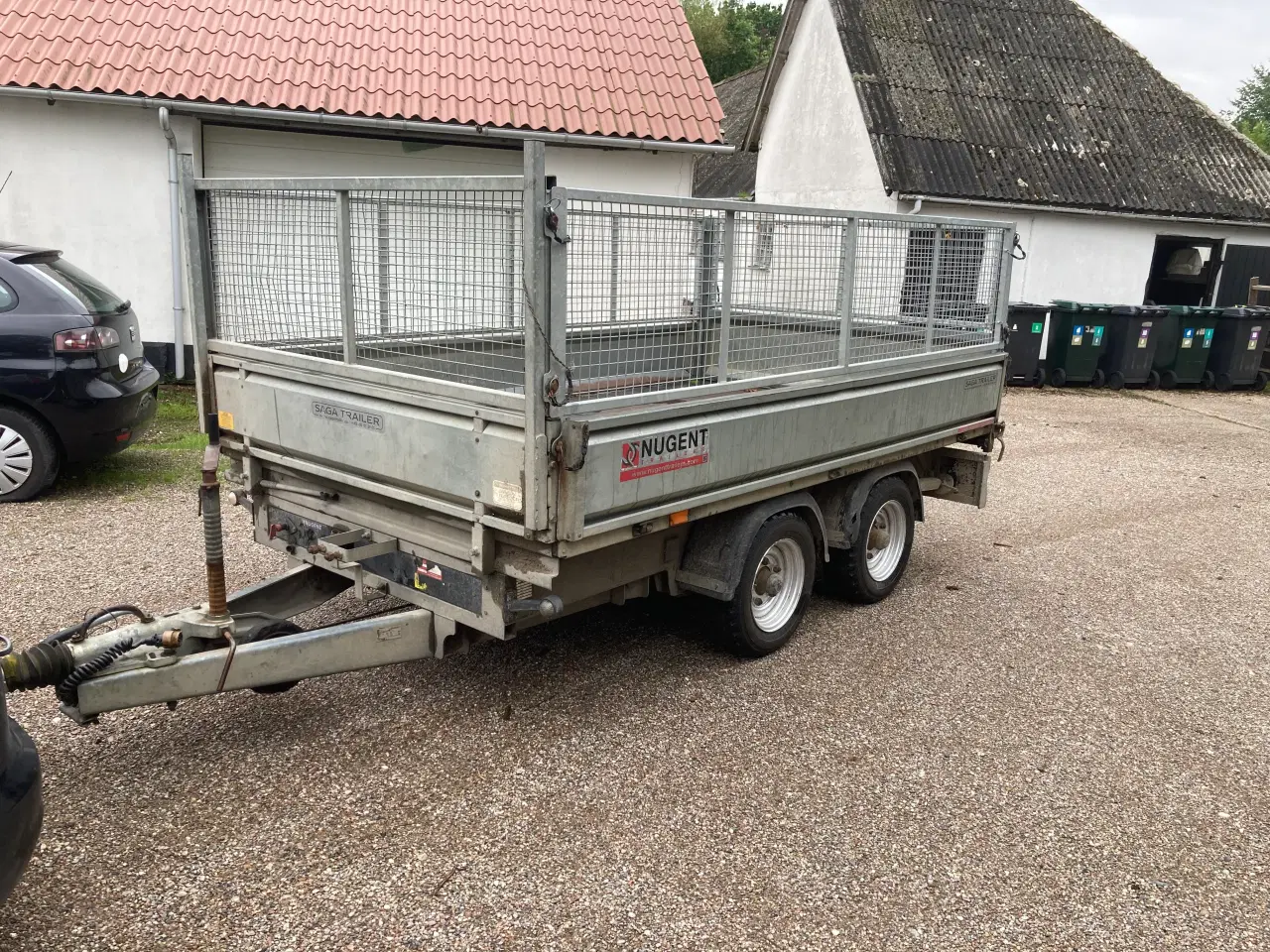 Billede 2 - Tiptrailer 3500kg leje