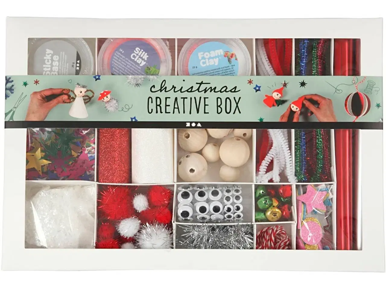 Billede 1 - DIY Mix til Magisk Jul - Kreativ Sæt til Børn