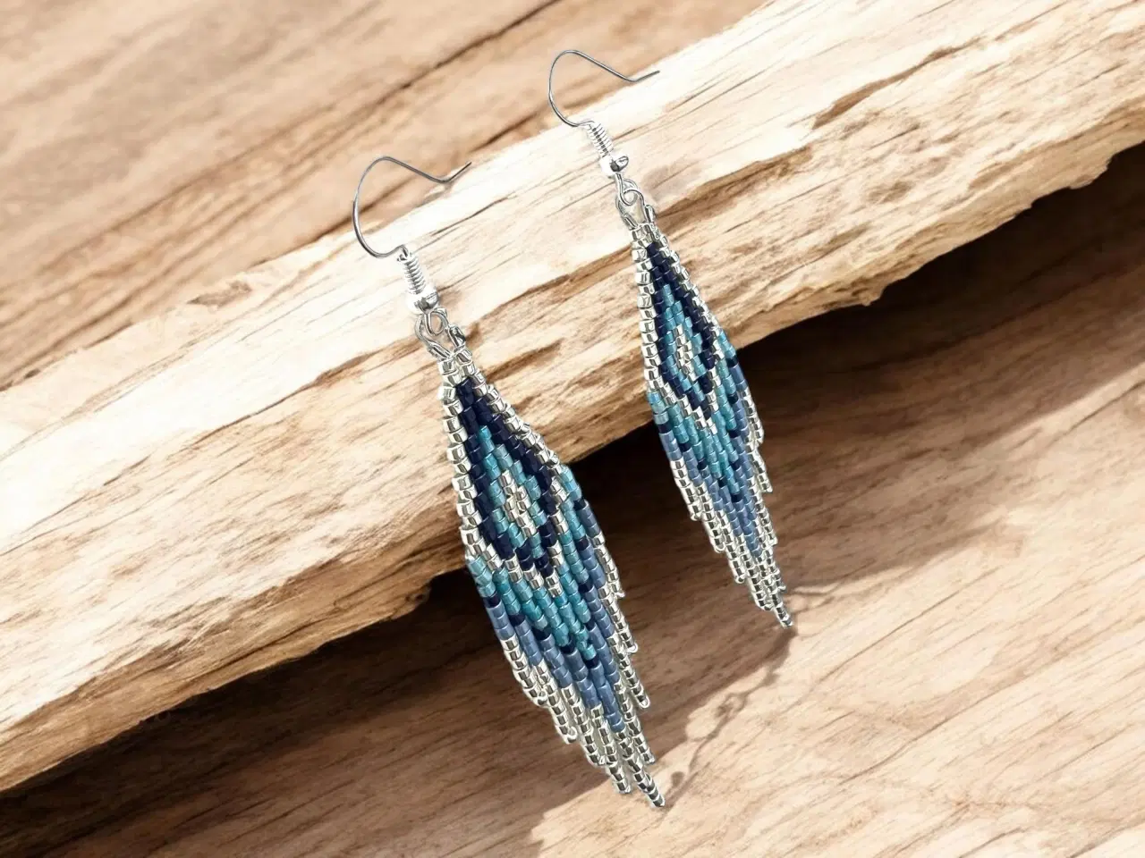 Billede 4 - Grønlandske perle øreringe 