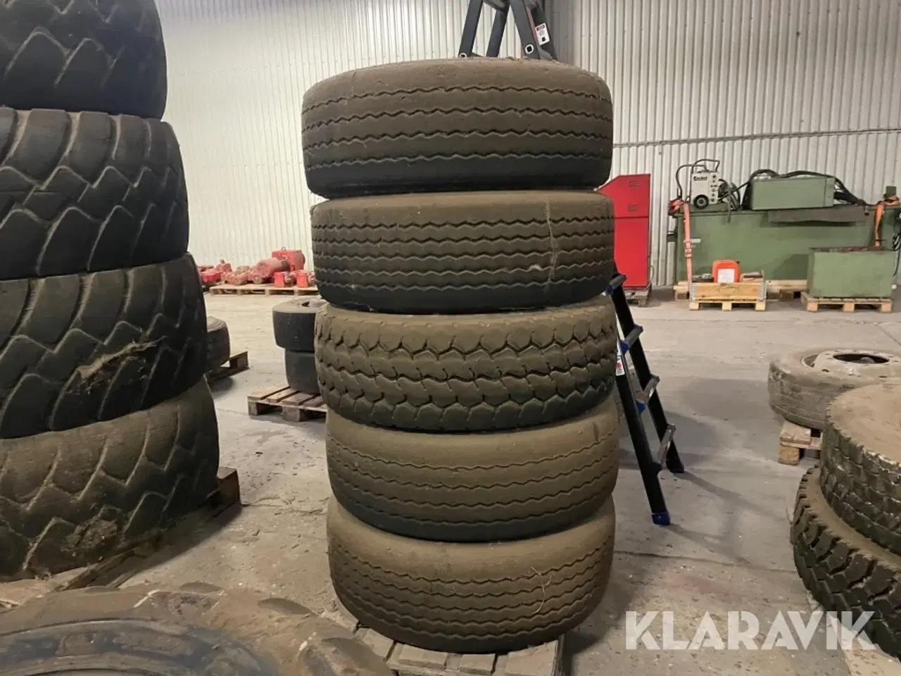 Billede 3 - Lastbils dæk Aeolus 385/65R22.5 5 styk