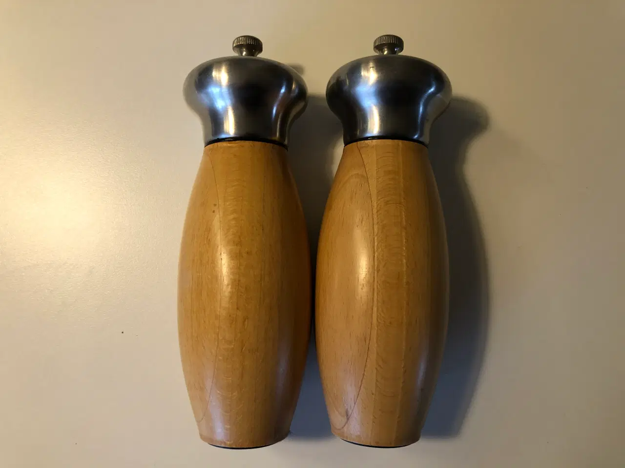 Billede 9 - Salt og peber kværn i lyst træ