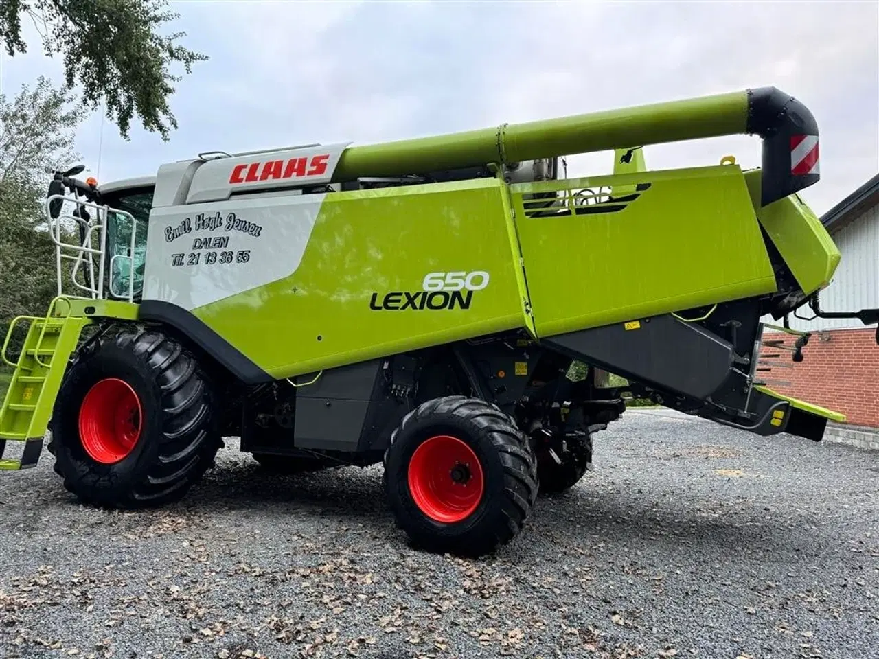 Billede 5 - CLAAS LEXION 650 KUN 850 TIMER OG V770 SKÆREBORD!