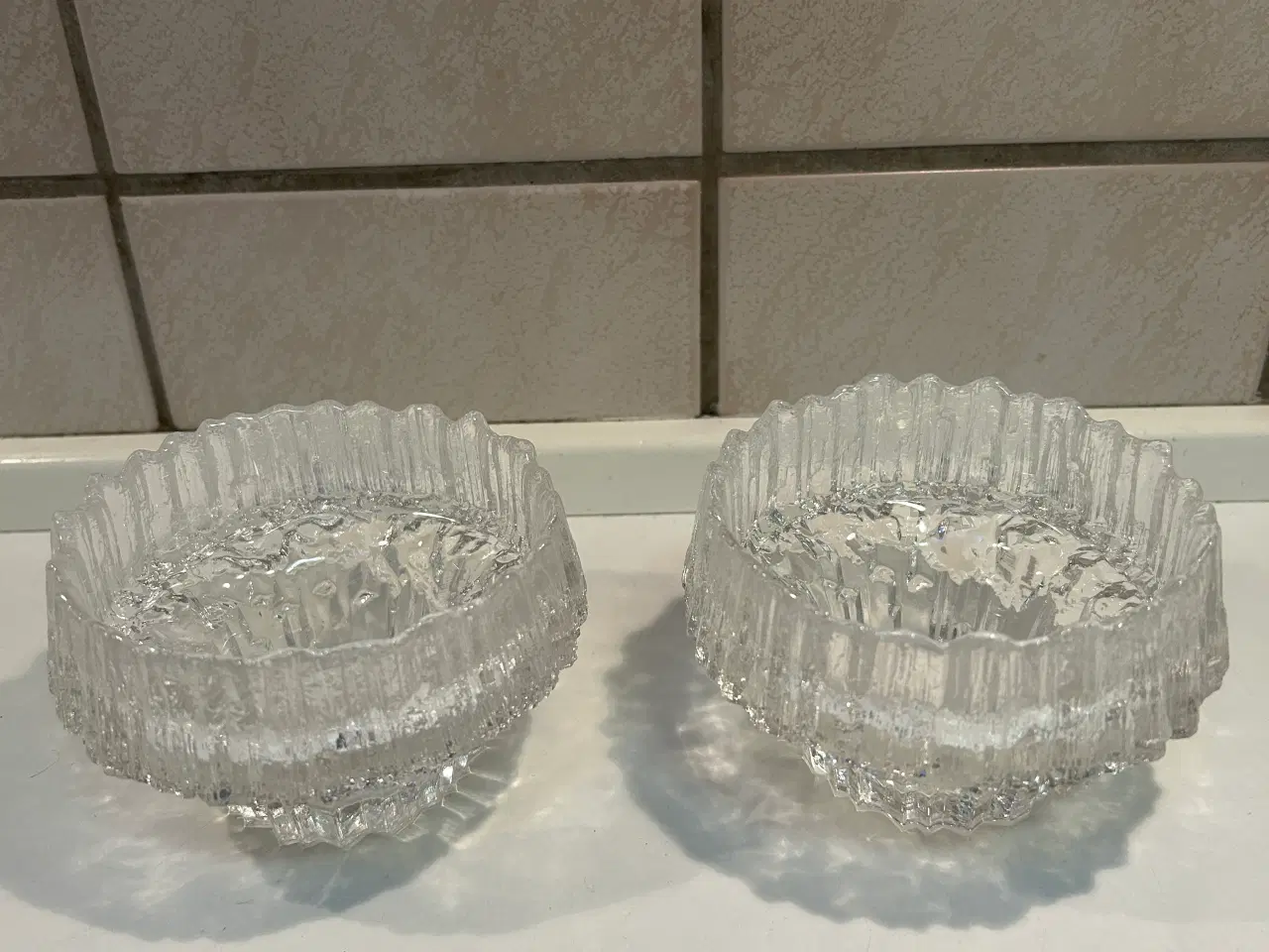 Billede 1 - 2 stk. fyrfads stager fra Italia Findland