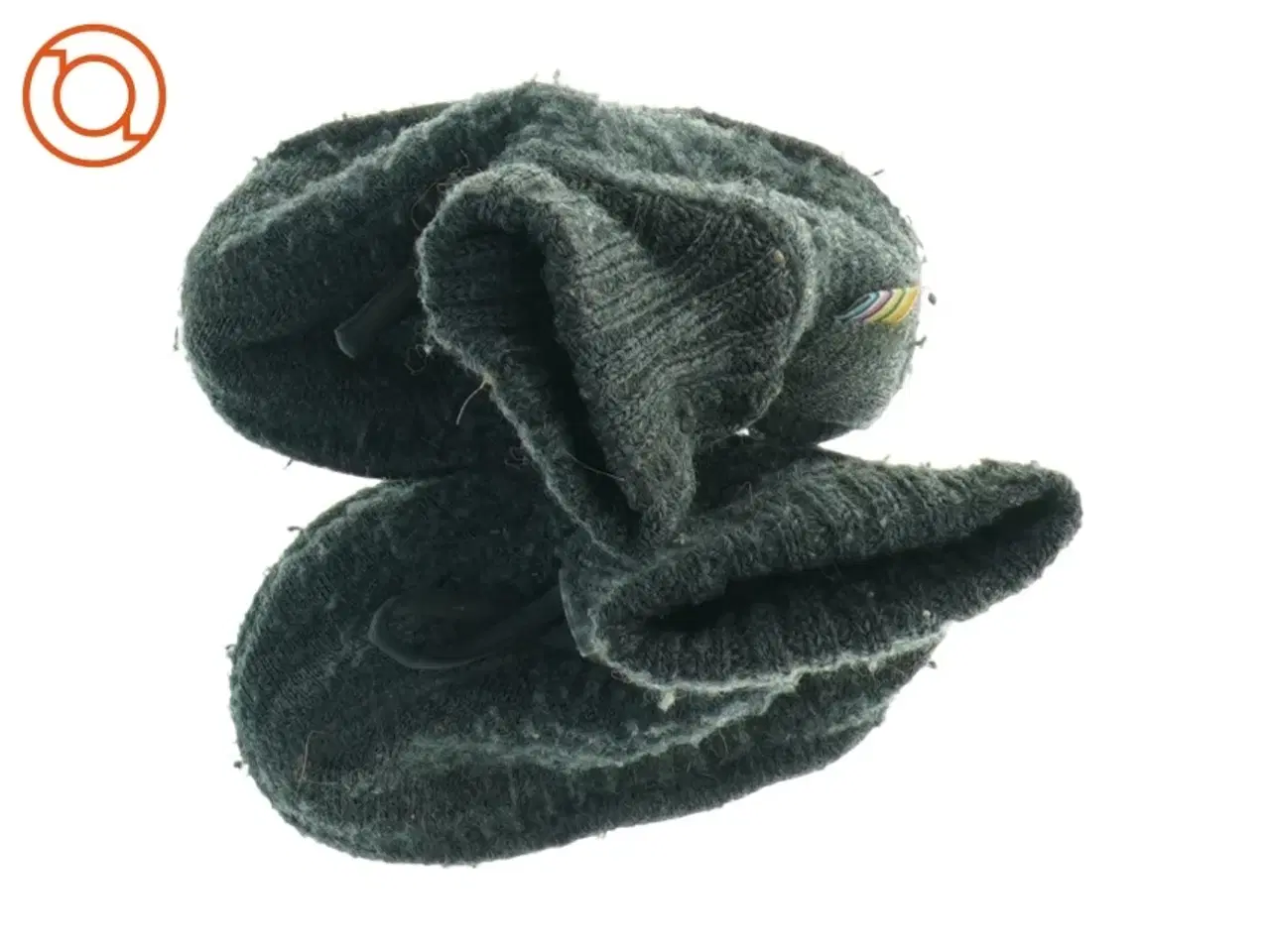 Billede 3 - Strikkede tøfler fra Melton (str. Udvendig sal 11 cm)