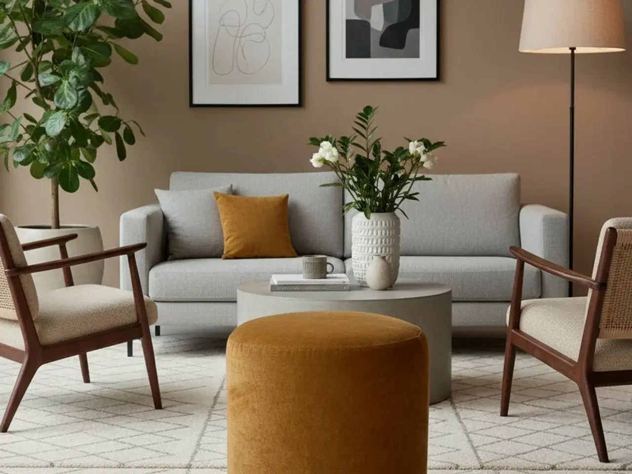 Billede 2 - Sofacompany Puf No. 8 – Orange