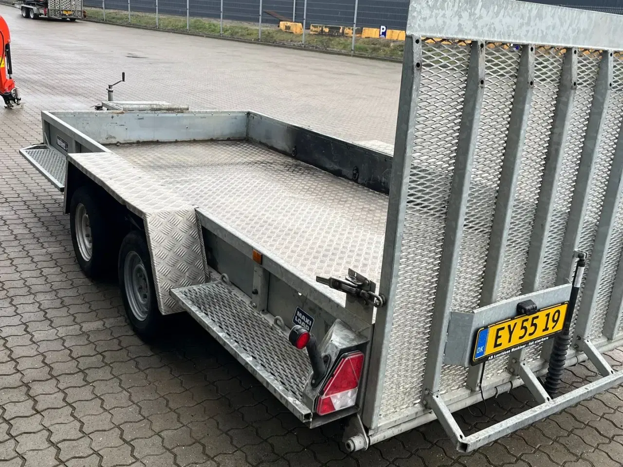 Billede 7 - Variant 3518b4 4m 3500kg maskintrailer