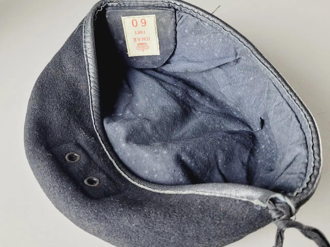 Billede 7 - ⭐️: Original Dansk Militær-baret (HMAK 1981) 