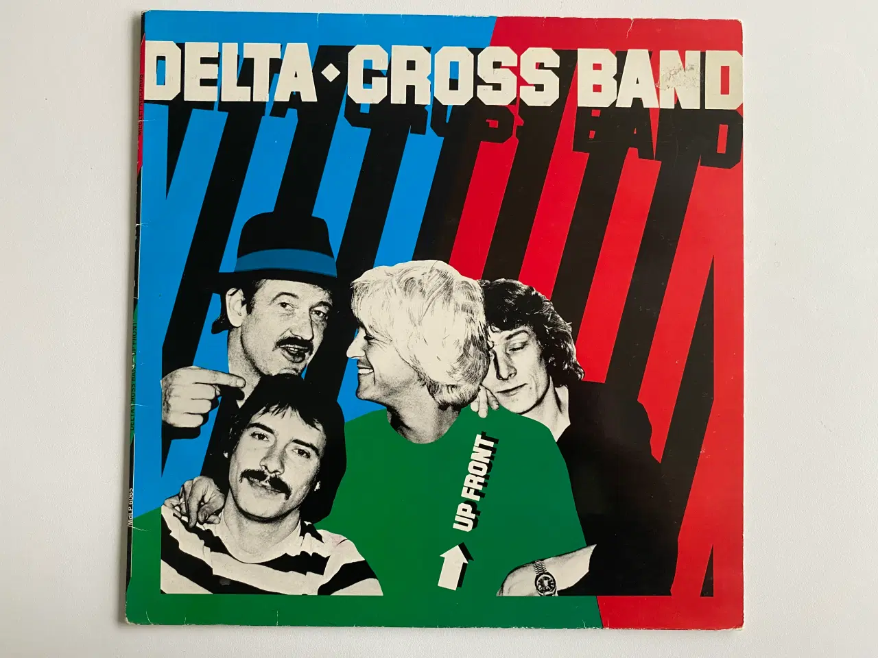 Billede 1 - LP. Delta Cross Band* ‎– Up Front