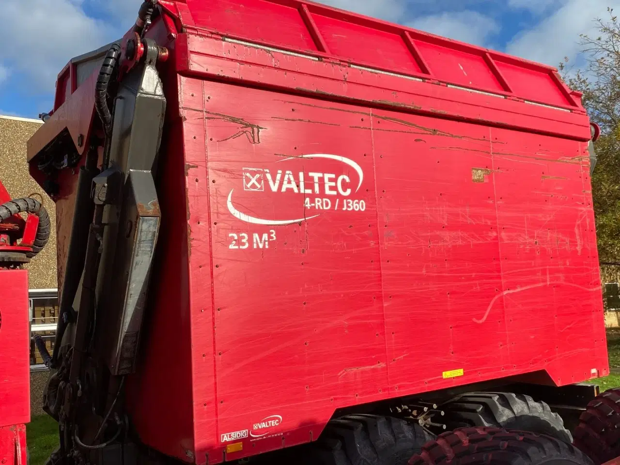 Billede 4 - JENZ 360 jenz 360 + alsidig flisvogn + Valtra T 234