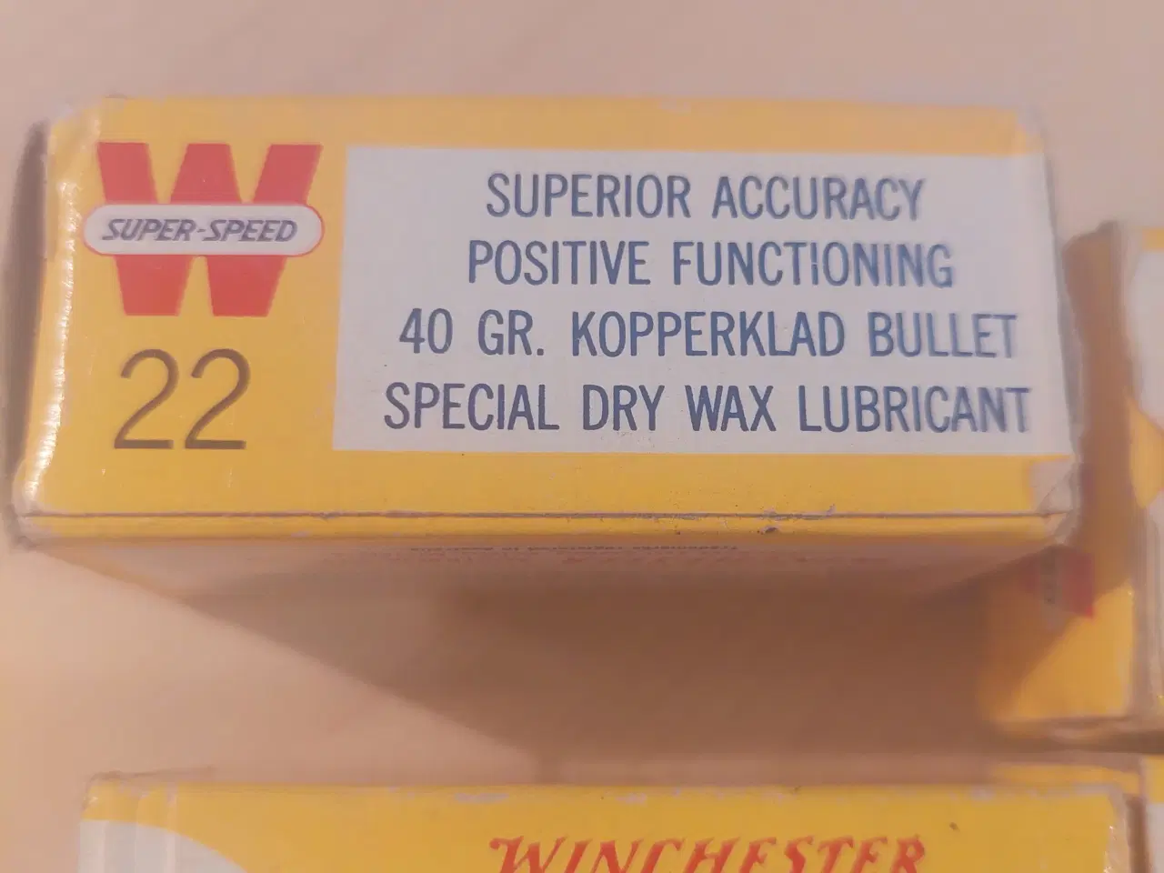 Billede 4 - Vintage Winchester 22 lr. patroner