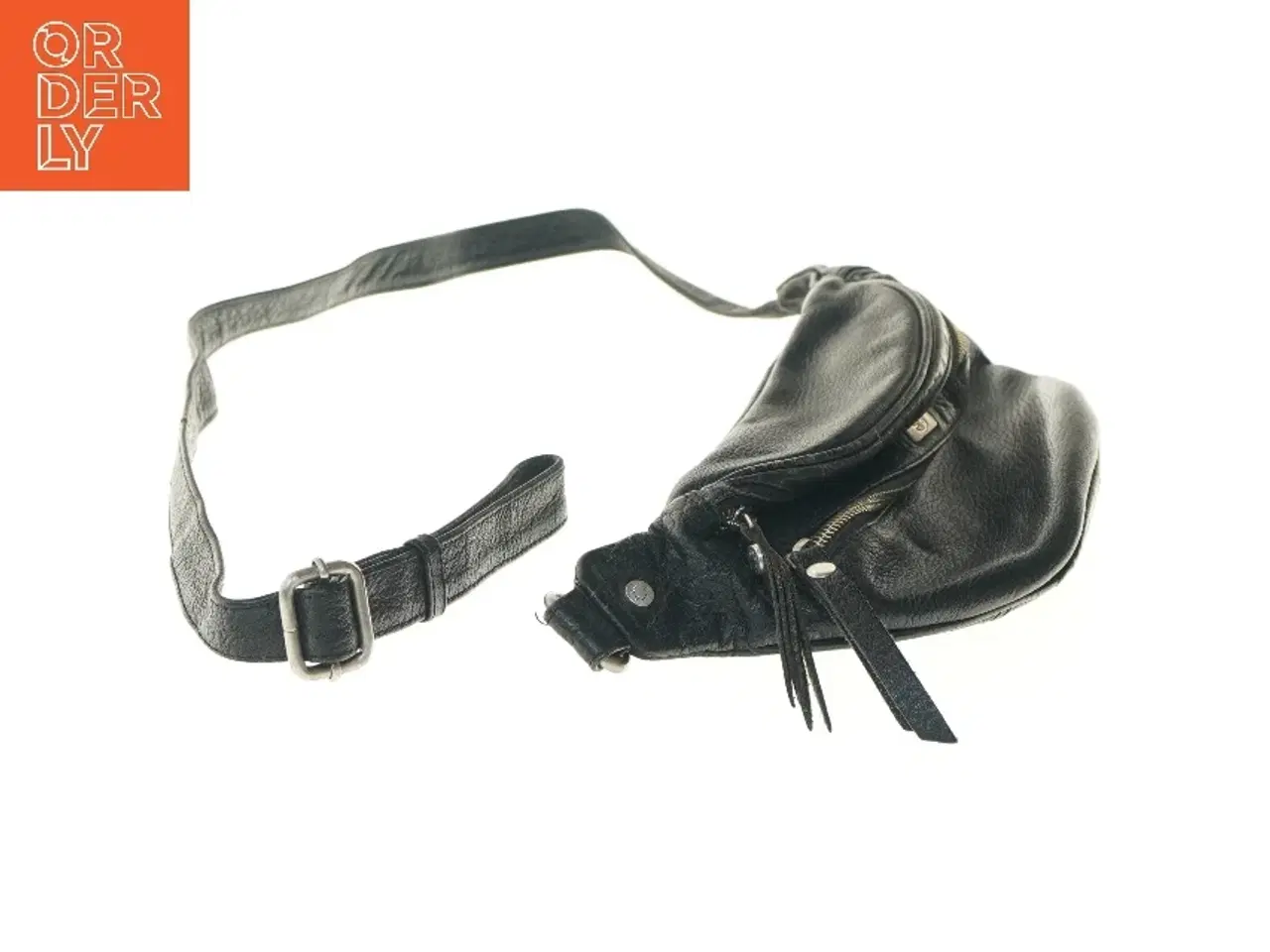 Billede 3 - Sort bæltetaske (str. 40x19 cm)