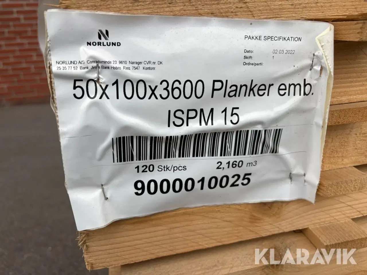 Billede 10 - Emballage tømmer - 160 styk