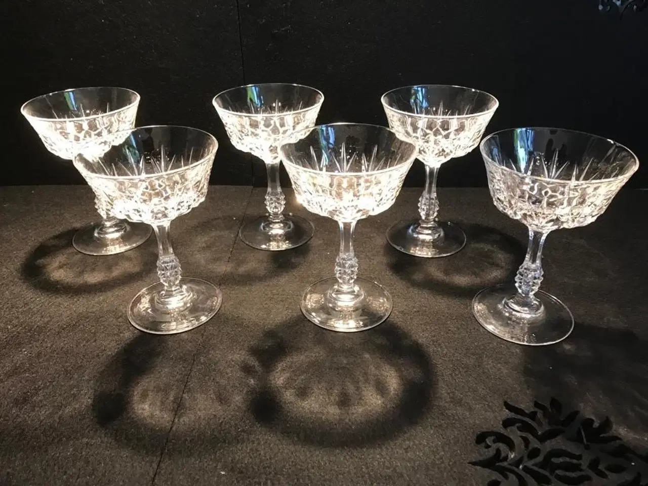 Billede 3 - Udsalg!Unikke, vintage krystalle glas/karafler