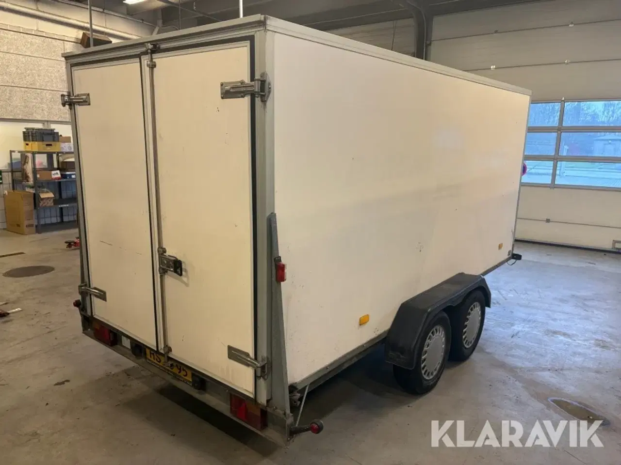 Billede 4 - Lukket trailer Humbaur 2500 kg