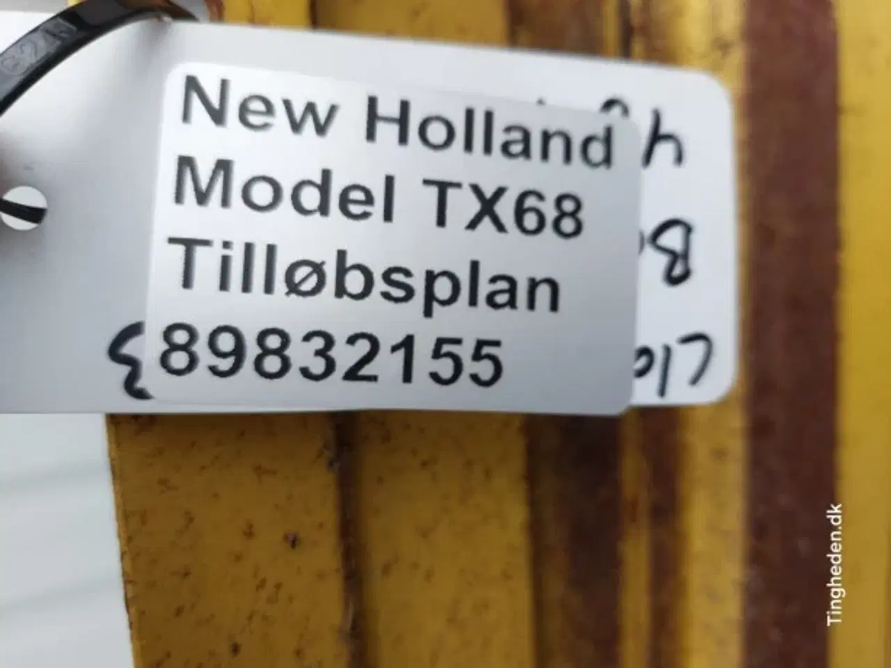 Billede 2 - New Holland TX68 Tilløbsplan 89832155
