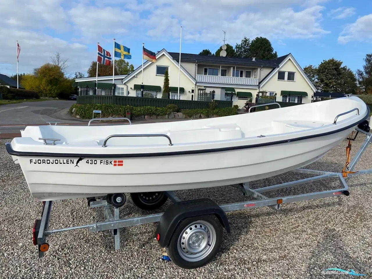Billede 4 - Fjordjollen 430 Fisk Med Motor