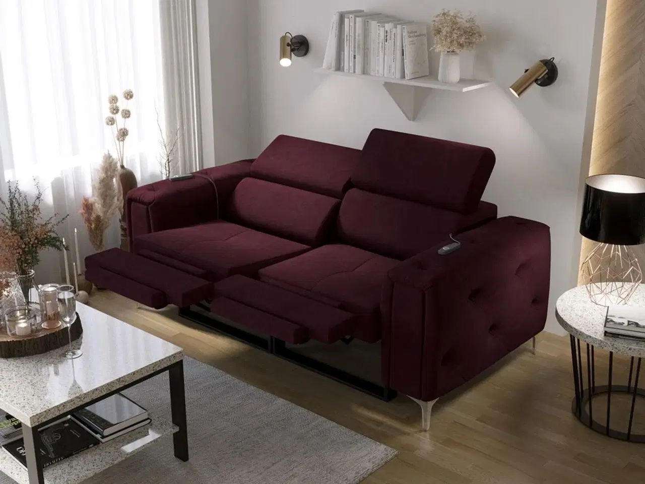 Billede 4 - ORIONIS II RELAX  TO-PERS. SOFA  190 CM U-24