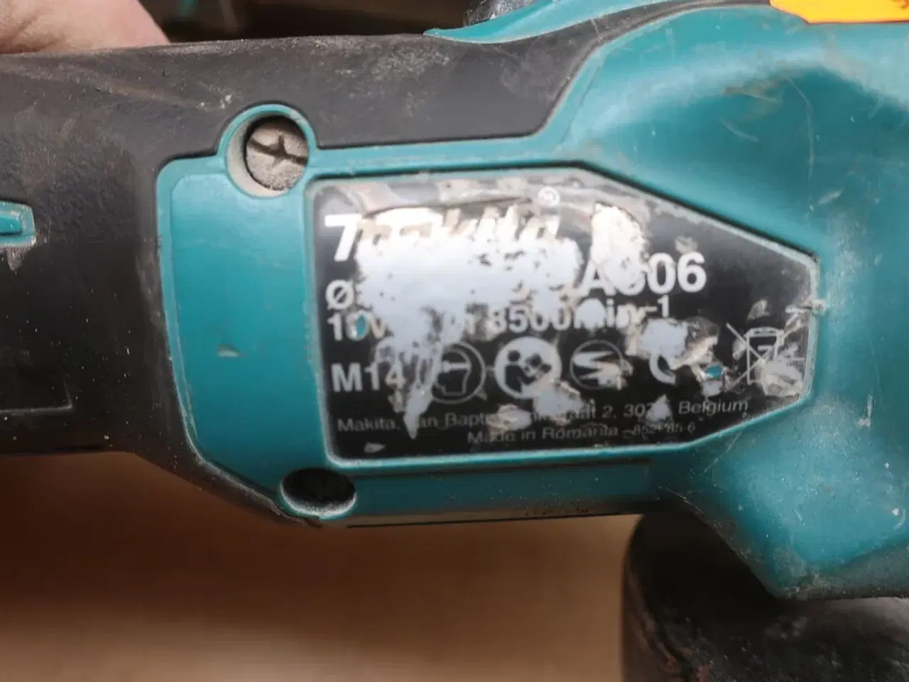 Billede 5 - Rundsav, Borehammer mv. MAKITA Model: DCG 180, DHR 202, DC18RC