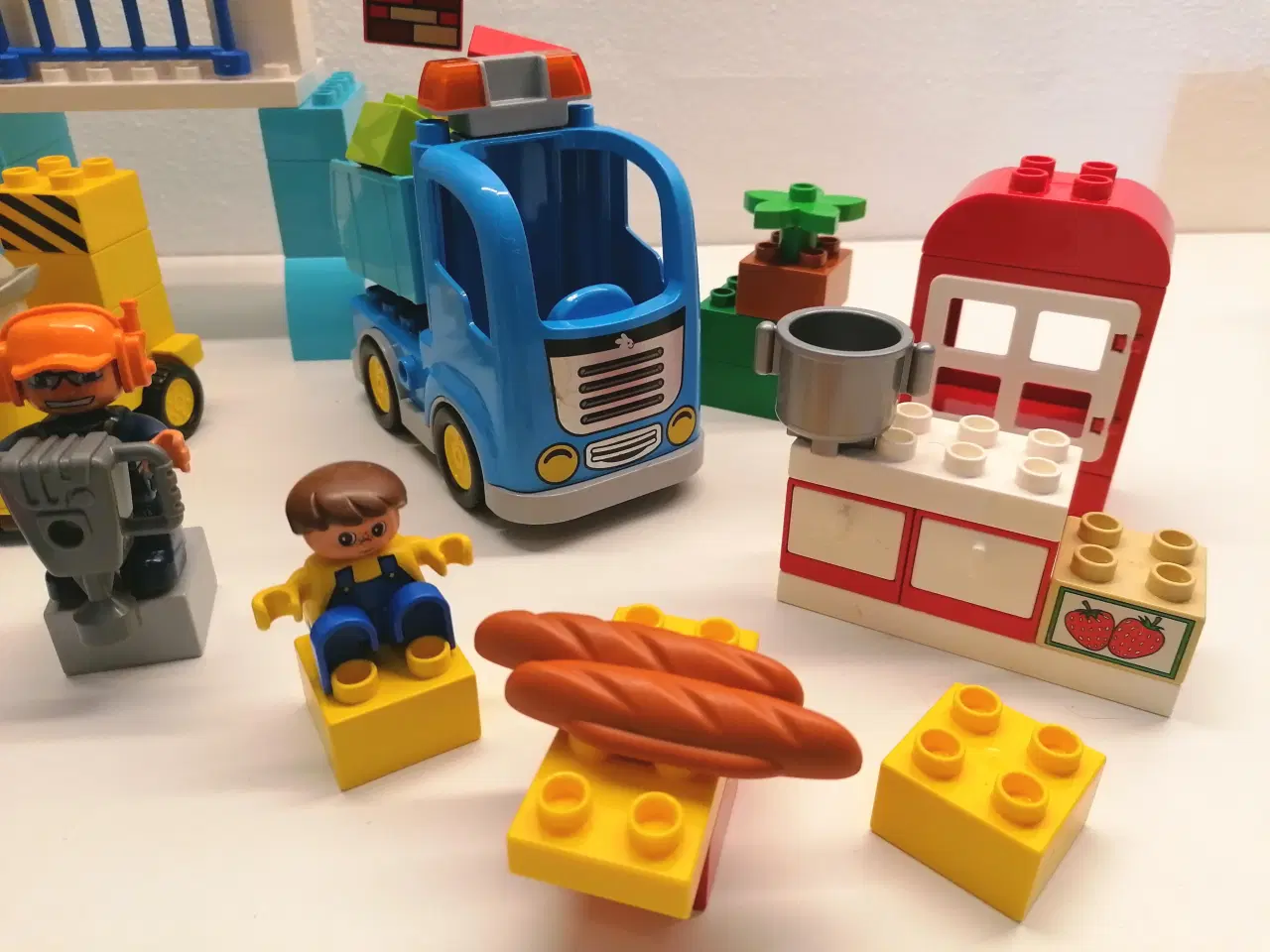 Billede 3 - Duplo Byggeplads, Gravemaskine på larvefødder