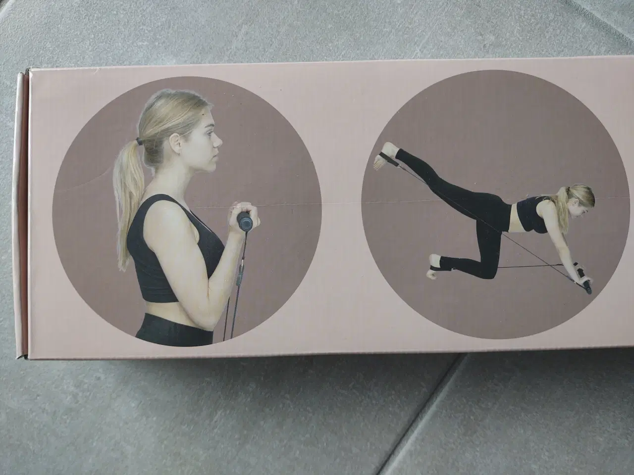 Billede 4 - Yoga Work - out bar. Med redskaber i.