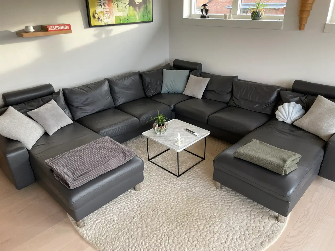 Billede 1 - Stressless E200 lædersofa