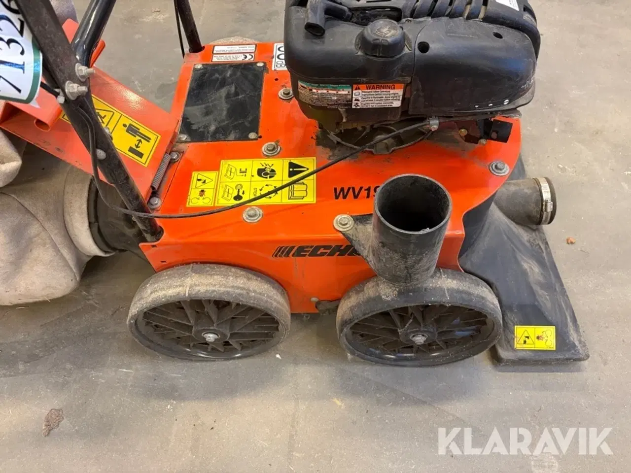 Billede 9 - Bladopsamler Echo WV190 4,5 kW