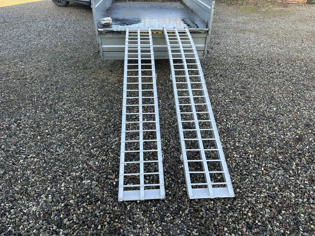 Billede 1 - Alu Ramper 2 stk. Nye
