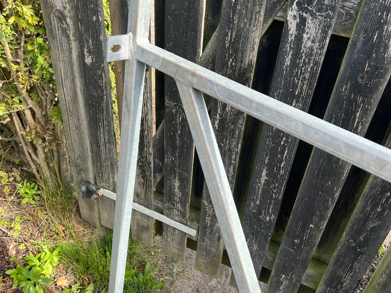 Billede 7 - Ny galvaniseret havelåge skelet mål 100X200