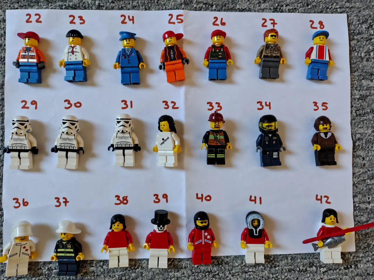 Billede 2 - Lego figurer