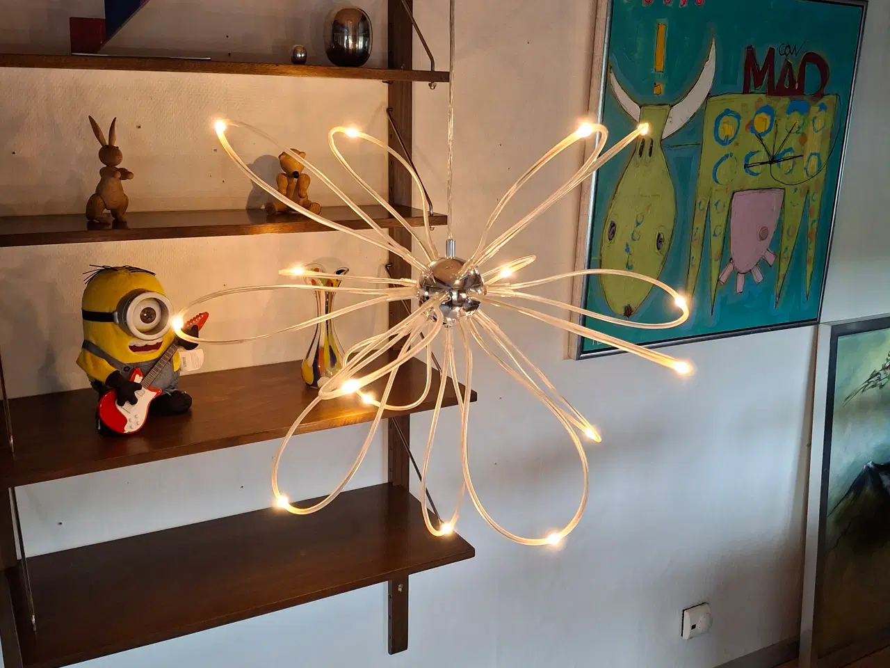 Billede 1 - Stor og imponerende vintage ikea loftlampe. 