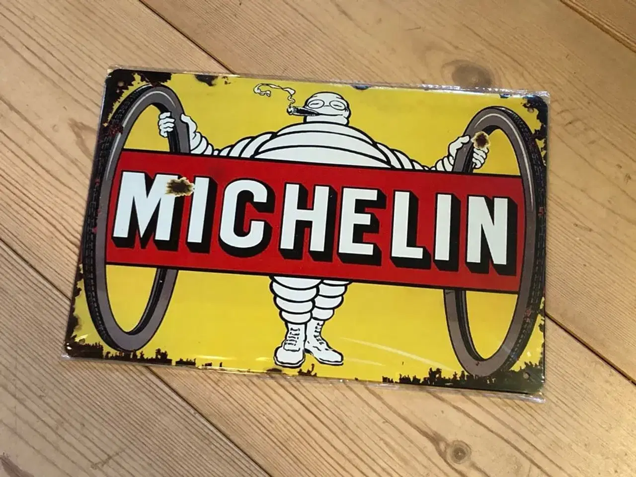 Billede 7 - Retro metalskilte Michelin, GTX, Shell