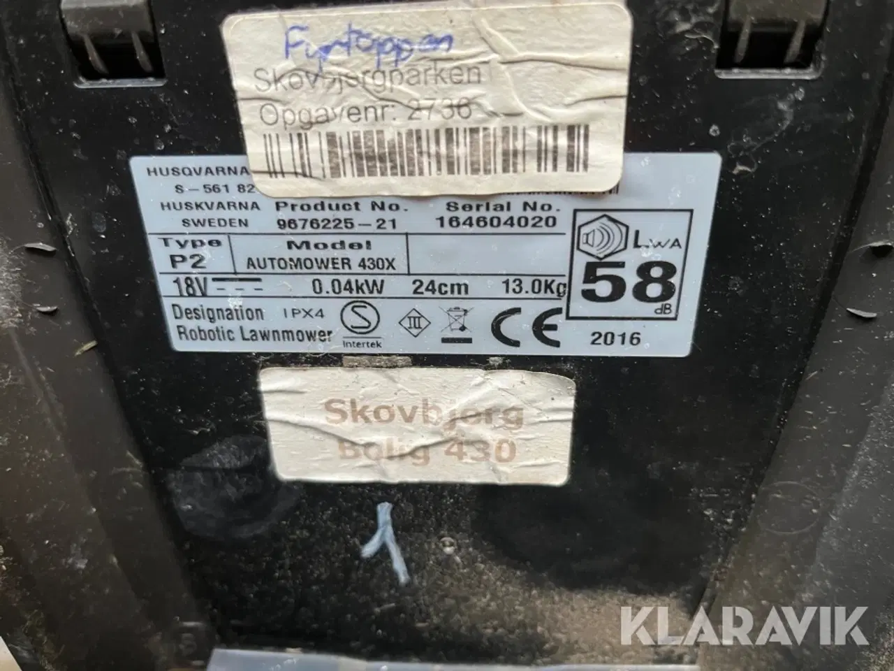 Billede 10 - Robotplæneklipper Husqvarna Automower 430X