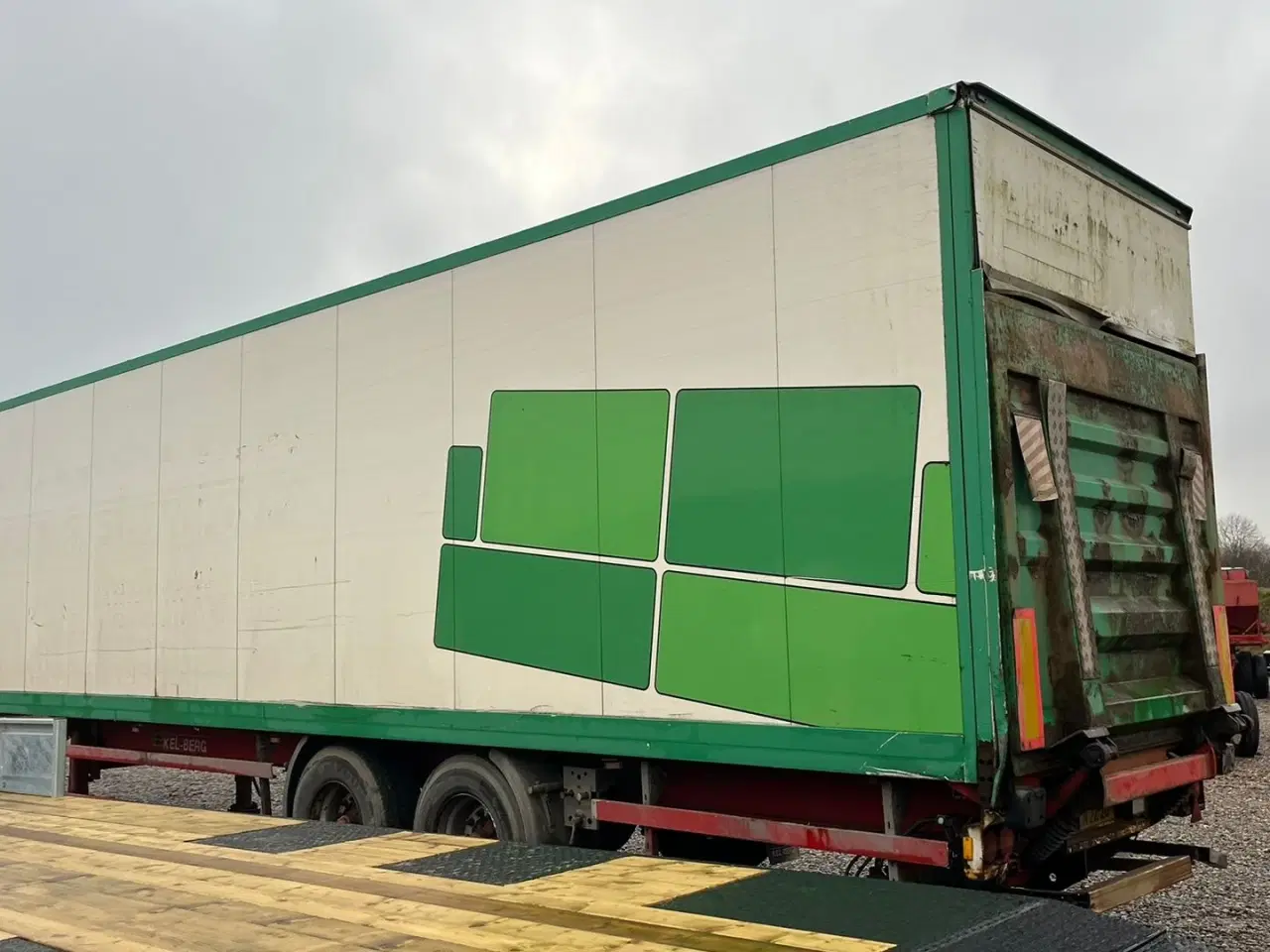 Billede 7 - Kel-Berg Box trailer Med læsserampe i bag