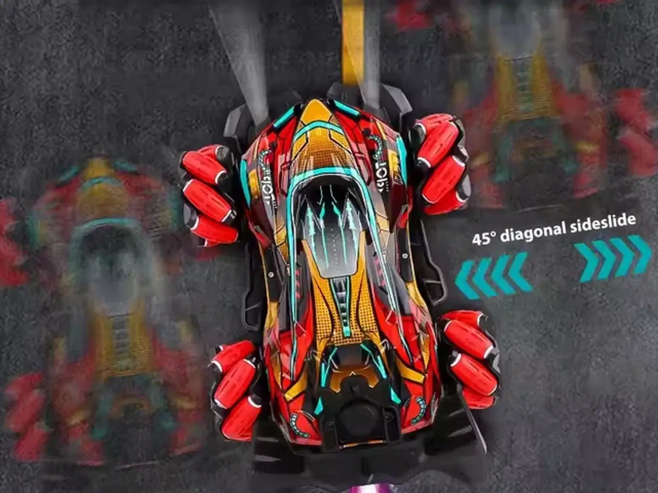 Billede 4 - Jeg sælger den her WLtoys F1 Drift RC bil