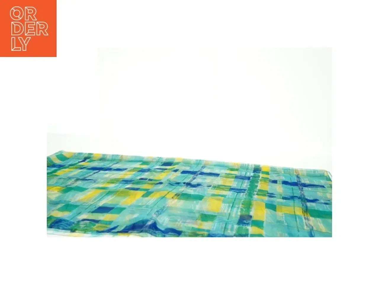 Billede 4 - Mønstret tøklæde (str. 183 x. 103 cm)
