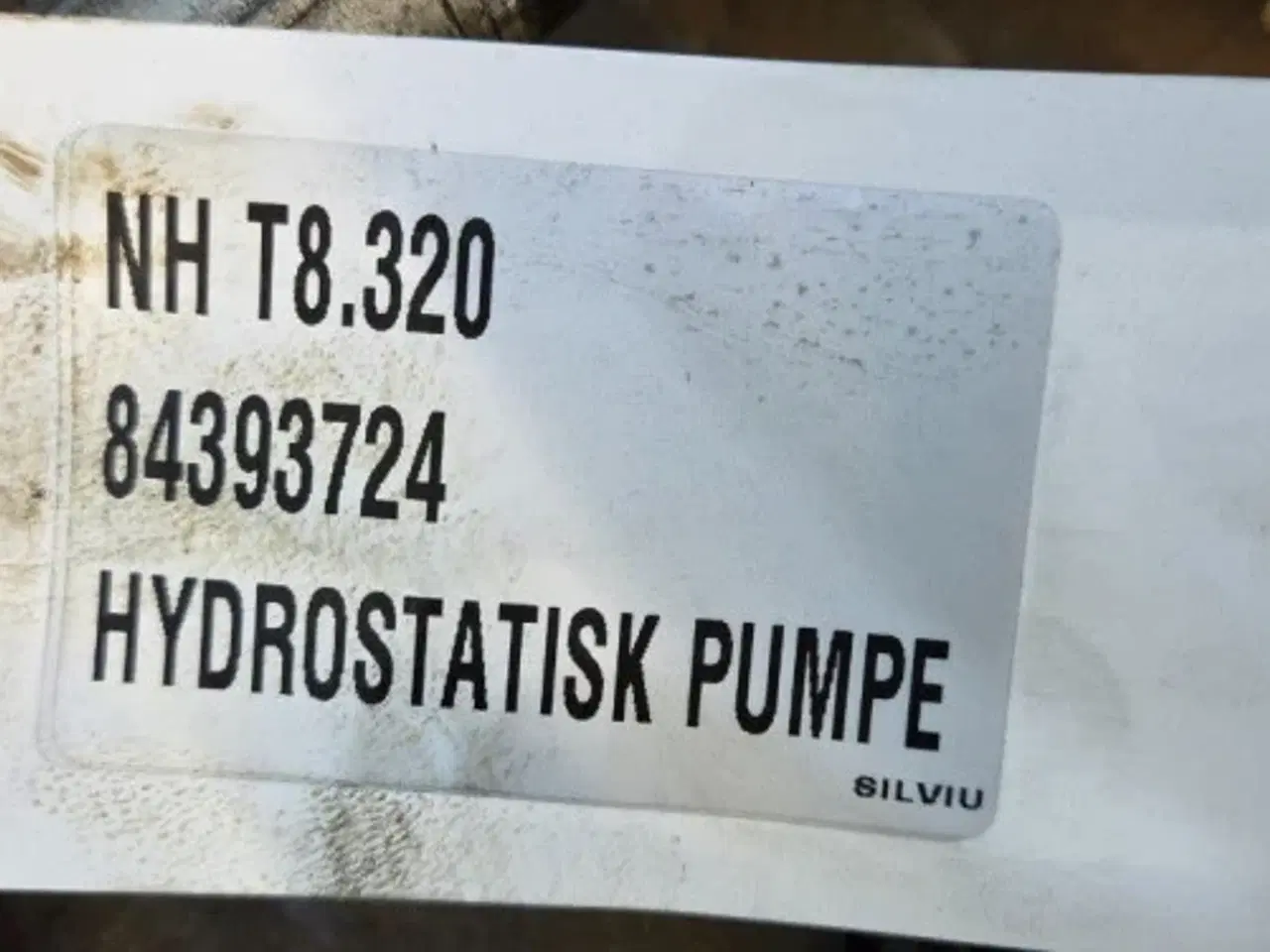 Billede 21 - New Holland T8.320 Hydrostatisk Pumpe 84393724