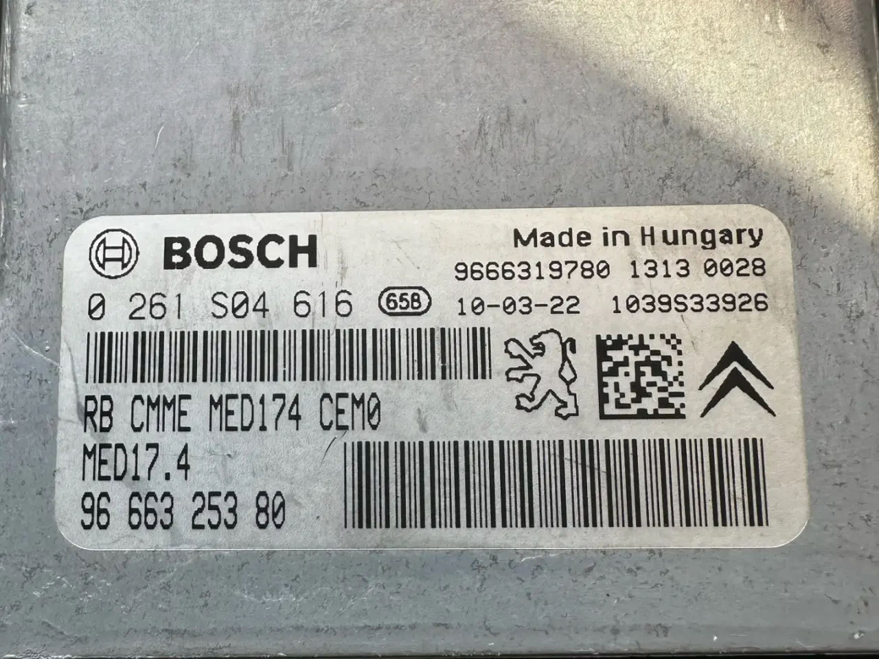 Billede 2 - ECU til div. PSA 1,6 THP modeller.