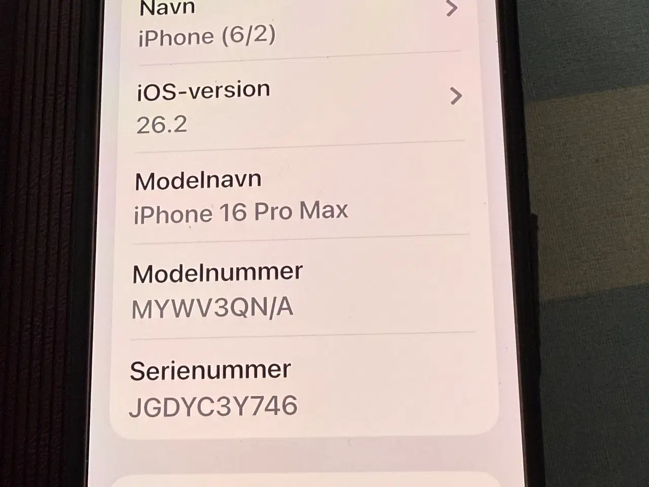Billede 7 - Lækker Iphone 16 PRO MAX Titanium købt i 2025, f