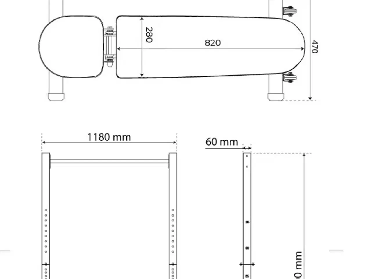 Billede 12 - Strong Bænk NEW!!! Wheels Regulation