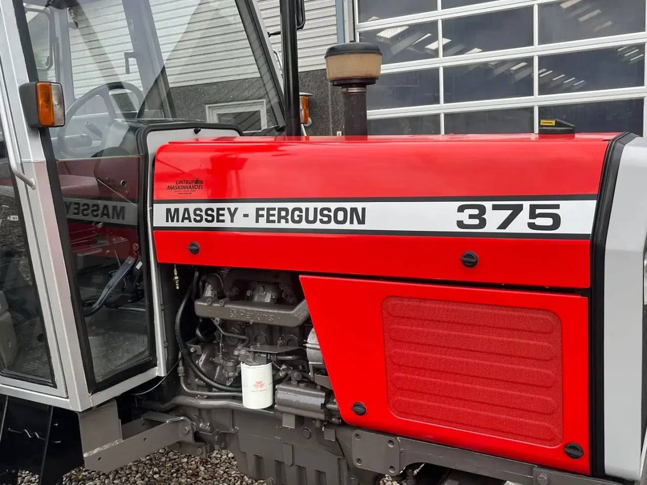 Billede 19 - Massey Ferguson 375 DEN ER SOM NY! Hi-Line model med fyldt servicebog og time garanti på.