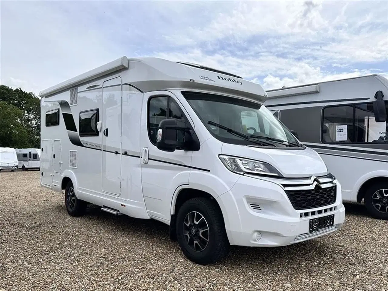 Billede 1 - 2022 - Hobby Ontour Edition V65 GE   Super velholdt enkeltsenges camper