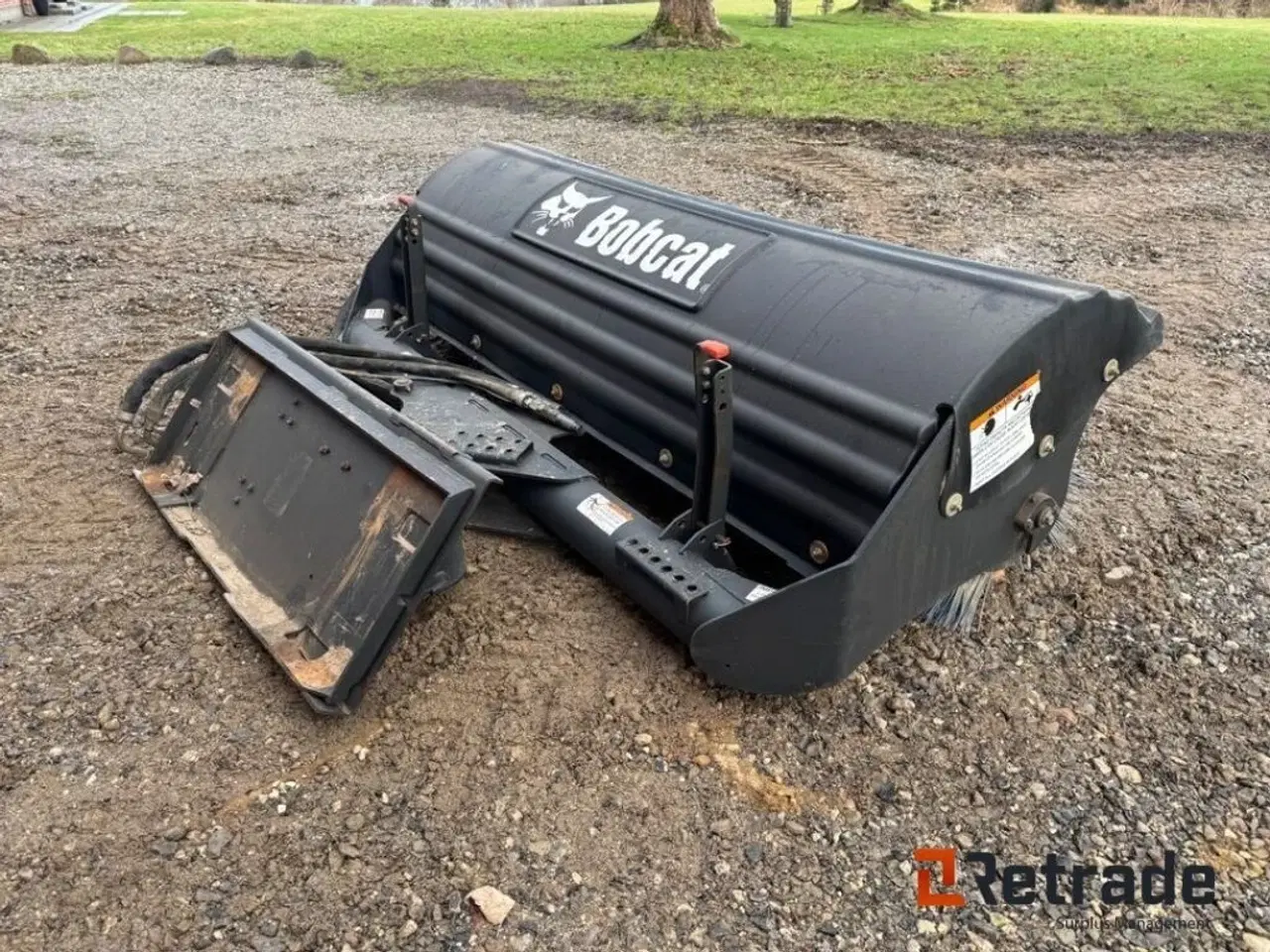 Billede 4 - - - - Hydraulisk kost med bobcat fæste